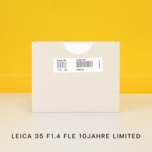 ( Pre Order!! ) Leica 35 F1.4 FLE ASPHERICAL “10 Jahre Summilux ( 11730 ) • Sealed Box •
