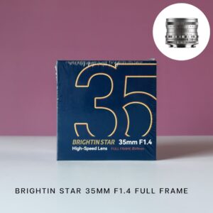 ( Brand New!! ) Brightin Star 35 F1.4 Manual Focus Black / Silver For Leica ( L-Mount ) / Sony ( FE-Mount ) /  Canon ( RF-Mount ) / Fuji ( X-Mount ) / Nikon ( Z-Mount )