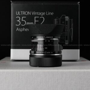 ( Used!! ) Voigtlander  Ultron Vintage Line 35 F2 ASPH. II Black For ( M-Mount )