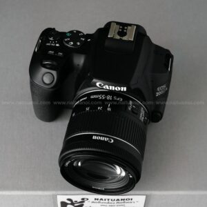 ( Used!! ) Canon EOS 200D II Black + Canon EF-S 18-55 F4-5.6 IS STM Black