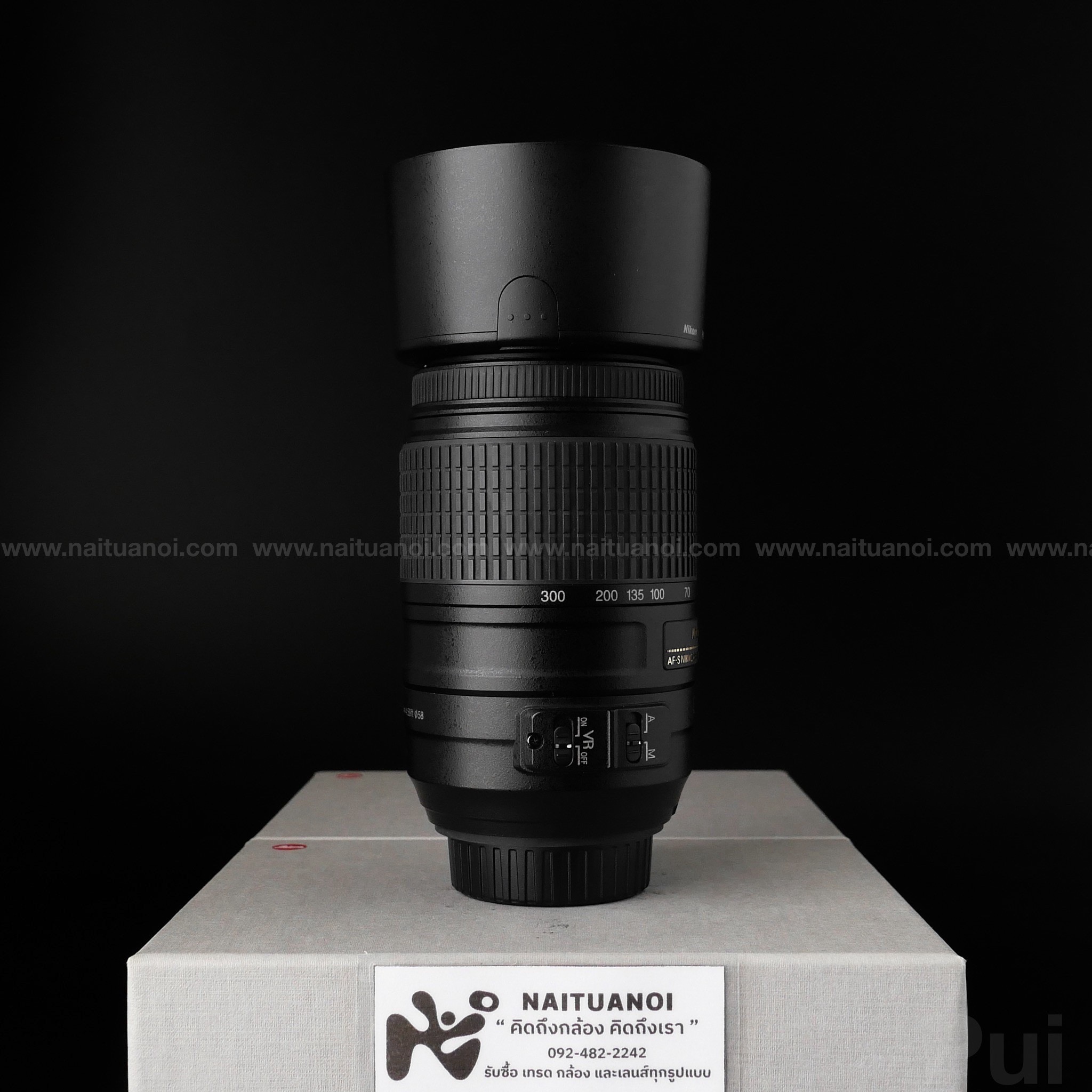 Used!! ) Nikon AF-S 55-300 F4.5-5.6 G ED DX Black - NAITUANOI