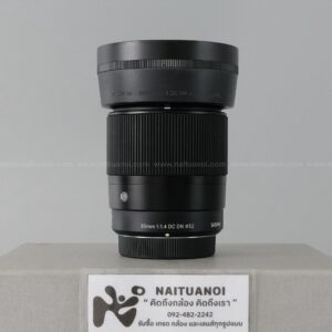 ( Used!! ) Sigma 30 F1.4 DC DN Black For Lumix ( M43-Mount )