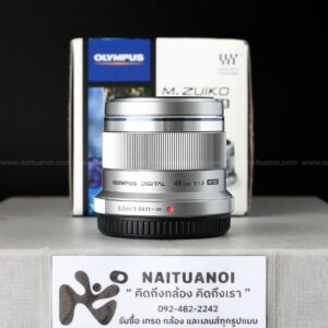 ( Used!! ) Olympus M.Zuiko Digital 45 F1.8 Silver