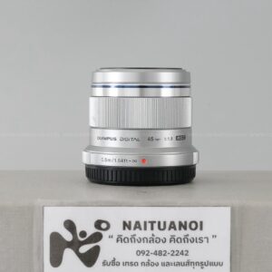 ( Used!! ) Olympus M.Zuiko Digital 45 F1.8 Silver