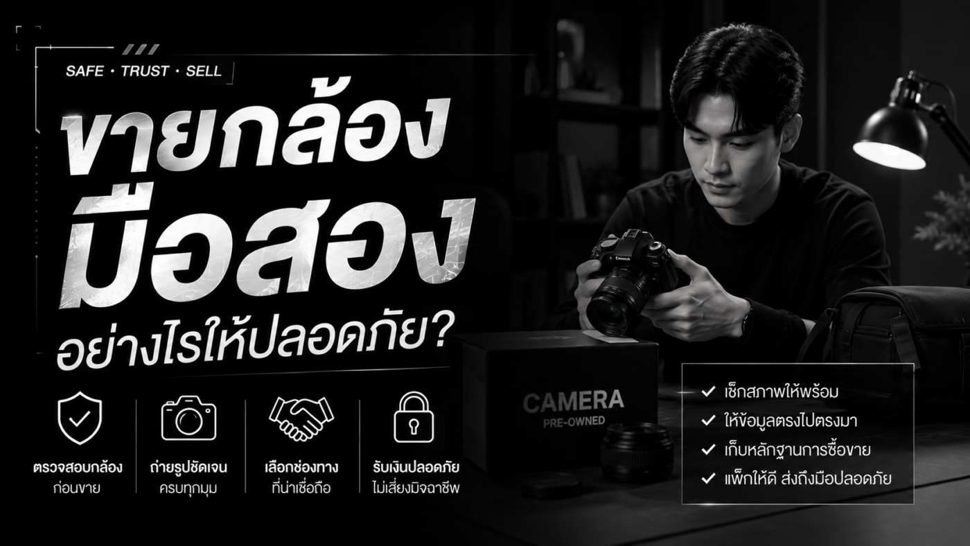 ขายกล้องมือสอง