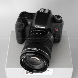 ( Used!! ) Canon EOS Rebel T6s Black ( 8000D ) + Canon EF-S 18-135 F3.5-5.6 IS STM Black