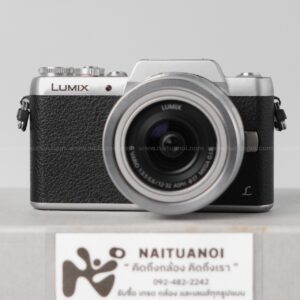 ( Used!! ) Panasonic Lumix GF8 Silver ( เมนู ENG ) + Panasonic Lumix 12-32 F3.5-5.6 ASPH MEGA O.I.S. Silver