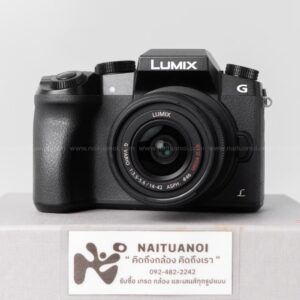 ( Used!! ) Panasonic Lumix DMC-G7 Black + Panasonic Lumix G Vario 14-42 F3.5-5.6 ASPH. MEGA O.I.S Black