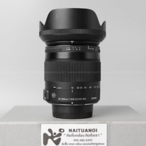 ( Used!! ) Sigma 18-200 F3.5-6.3 DC Black For Nikon