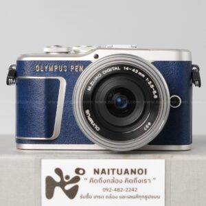 ( Used!! ) Olympus PEN E-PL9 Denim Blue + Olympus M.Zuiko 14-42 F3.5-5.6 EZ ED MSC Silver