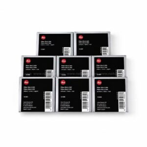 ( Brand New !! ) Filter Leica E60 UVA II Black & Silver